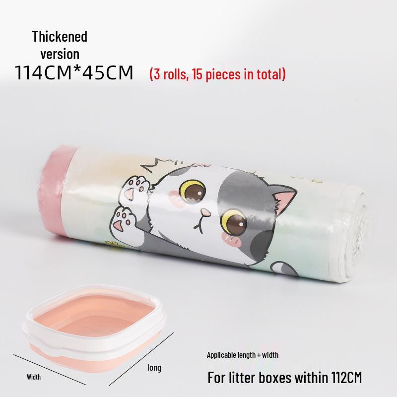 Απορρίψιμες Σακούλες Καθαρισμού & Σακούλες με Κορδόνι για Άμμο Γάτας