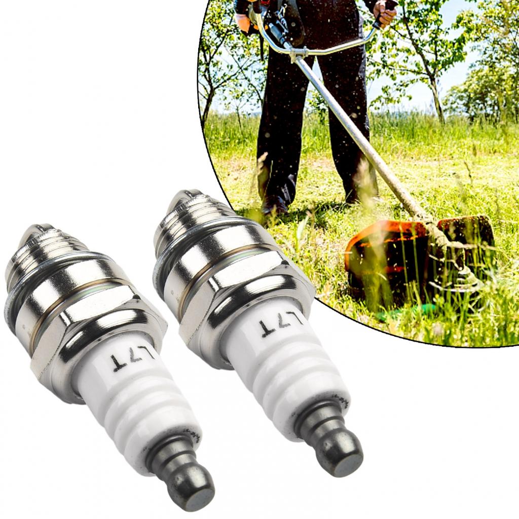 2x Spark Plugs For Bosch WR11EO For 29010007 29010008 Lawn Mower Parts