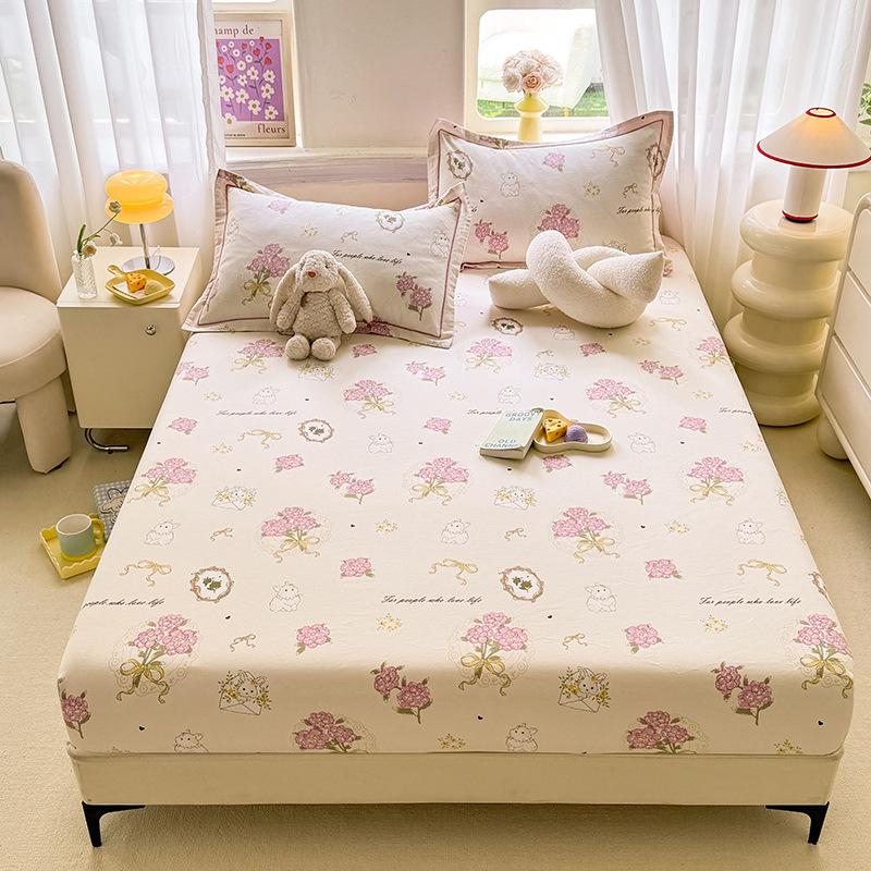 100% cotton Class A maternal and infant grade pure cotton abraded mattress single-piece bedspread Simmons mattress cover protective cover