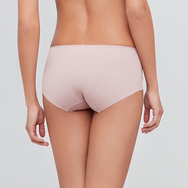 Aimer Women's Seamless Mesh Mid-Waist Briefs