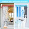 Waterproof Portable AC Window Seal Oxford Fabric Window Insulation Panel  Portable Air Conditioner