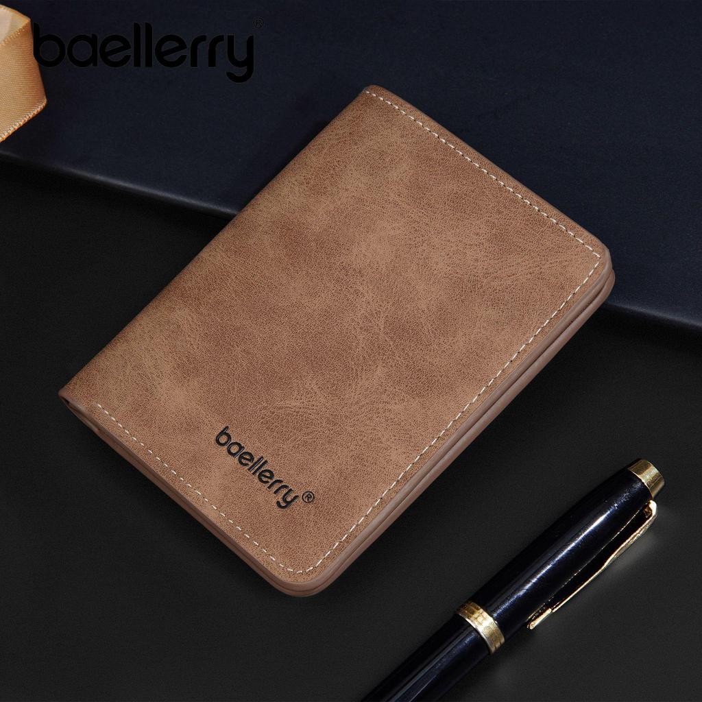New Anti-theft Unisex PU Leather Card Holder & Wallet