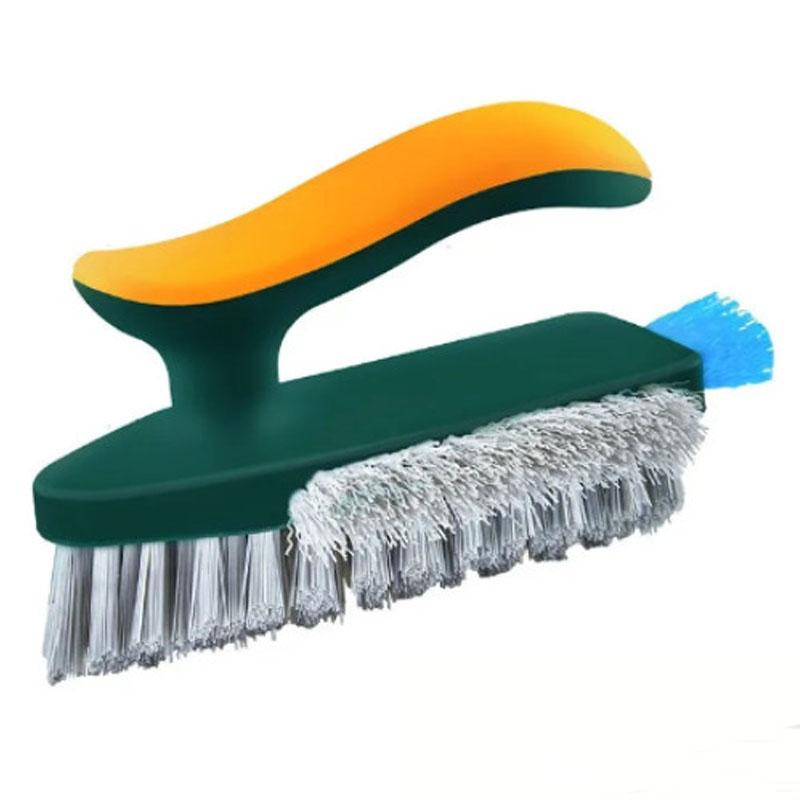 Household Cleaning Brush Kitchen Gadgets Tiles Window Trough 4 in 1 V-shaped Brush for Kitchen Home Supplies Tools Bathroom