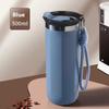 A Dual-purpose CoffeeHigh Appearance Standards Sealed and Leak-proof 304 Stainless Steel Insulated Cup Portable  with A Handle