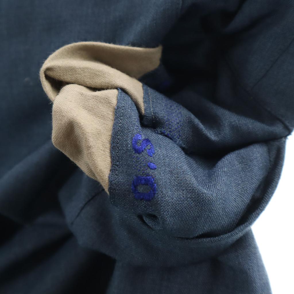 VINTAGE 60s 70s Vintage Talon Zip Slacks pants blue Men's Used