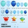 Happy Birthday Balloon Set Circus Themed Birthday Party Venue Arrangement