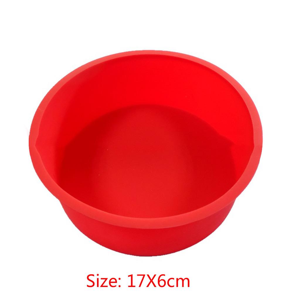 Round Shape Cake Mould Silicone Cake Mold Baking Bakeware Pan Chocolates Pastry Cake Tools