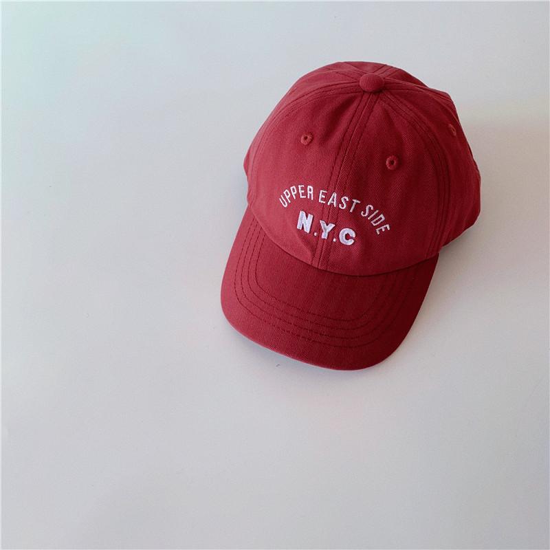 

Kids Duckbill Cap Baseball Hat 48-52cm 2-7 Years Boys Girls Sun Visor Hat Baby Adjustable Outdoor Classic Cap Children Caps 48-52cm красный