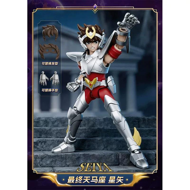 New Saint Seiya Galaxy Version Vol.4 Gold Zodiac Saga Assembly Action Figure Anime Collectible Model Toy Gifts