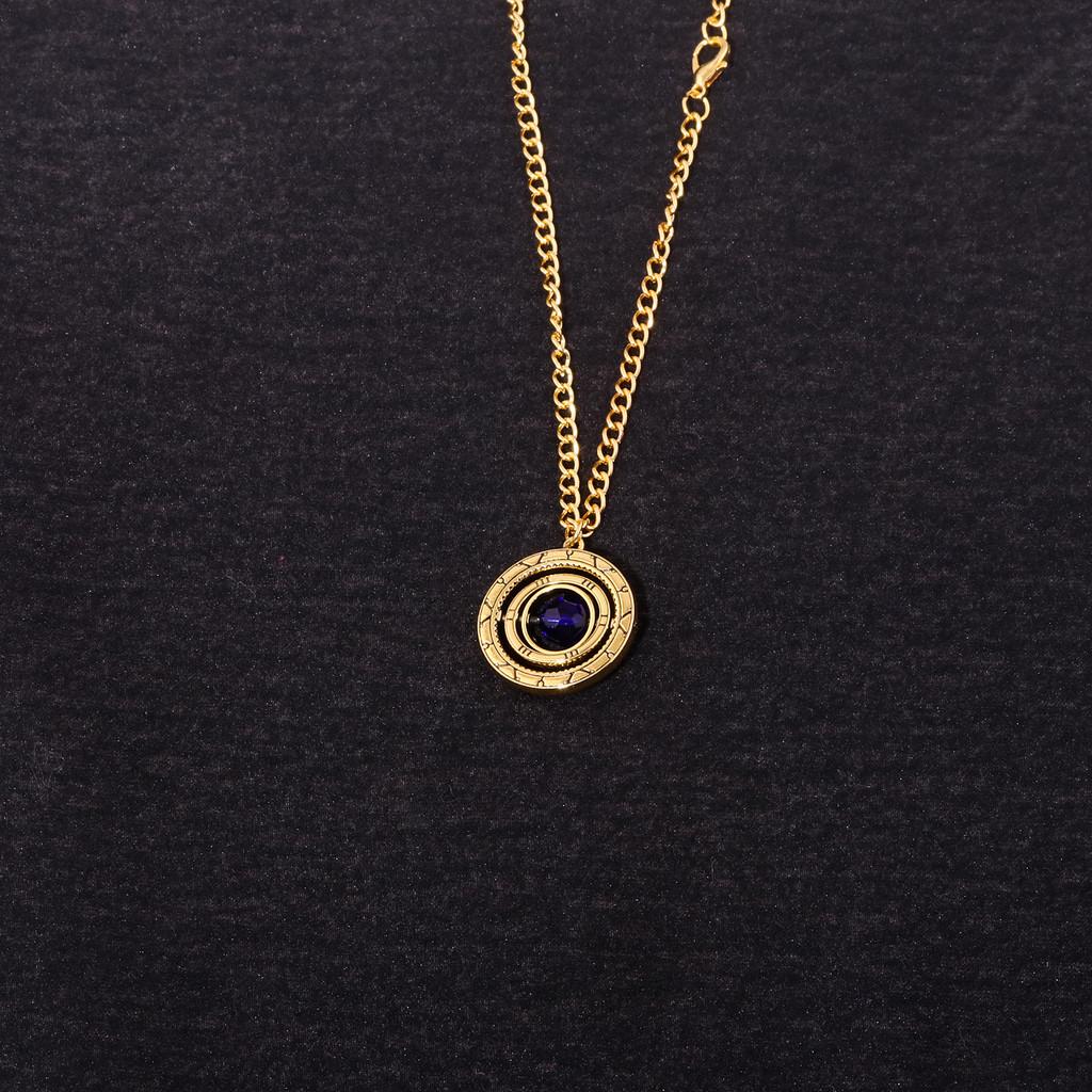League Of Legends Hextech Crystal Necklace With Rotatable Pendant For Cosplay And Collection