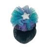 2PCS Fashion Headdress Ballet Hair Net Star Bow Korean Bun Snood Sweet Girls Elastic Hair Net  Kids
