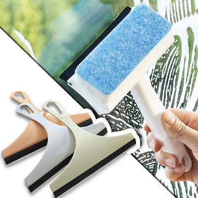 Glass Wiper Household Cleaning Clean and Scrape Window Glass Wipe Bathroom Double-sided Glass Cleaner