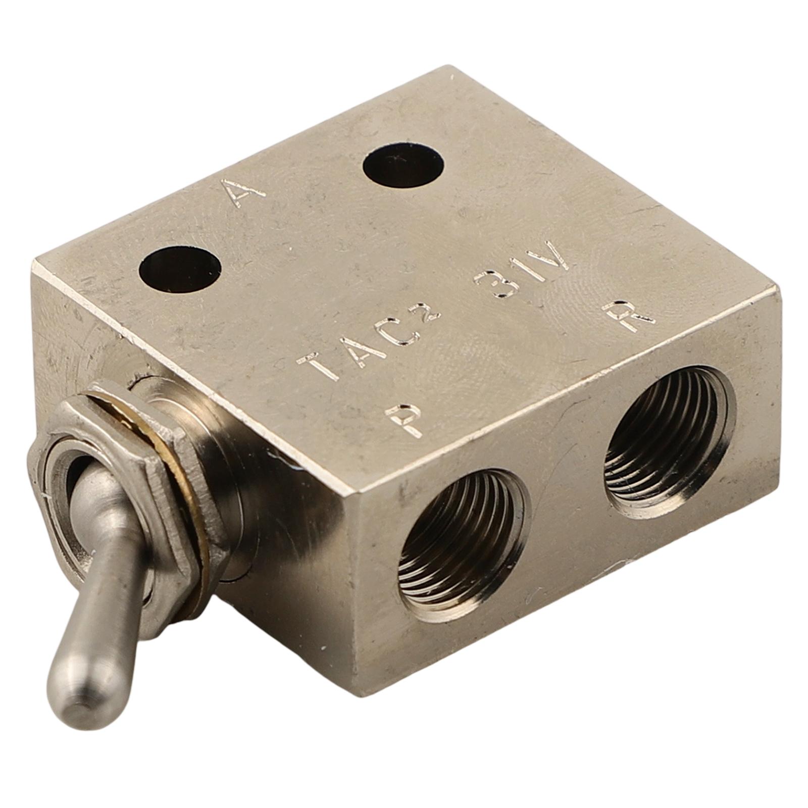 

Mechanical Pneumatic Valve TAC231V 2 Position 3 Way with 6mm Connector Designed for Pneumatic Signal Reversing China Mainland