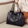 Tote Bag Women's New One-shoulder Large Capacity Mother Bag High-end Leather Bag Commuting Bag