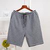 Herren-Pyjamahose, Lounge-Schlafshorts, atmungsaktive Pyjama-Shorts mit Taschen, Kordelzug, dehnbare Home-Shorts, Jogger, sportliche, lässige Sweat-Shorts