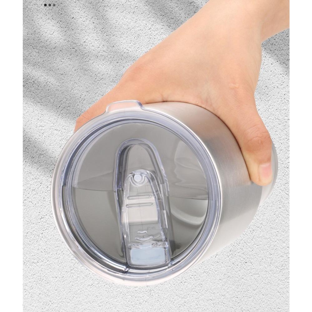 30oz 900ml Double Wall 304 Stainless Steel Car Tumbler, Vacuum Insulated Large Capacity Travel Beer Cup with Splash Lid