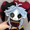 Anime Plush Pillow Sofa Cushion The Freak Circus Pierrothe Harlequin Clothes Dress Up 25CM Plushies Sitting Posture Figures