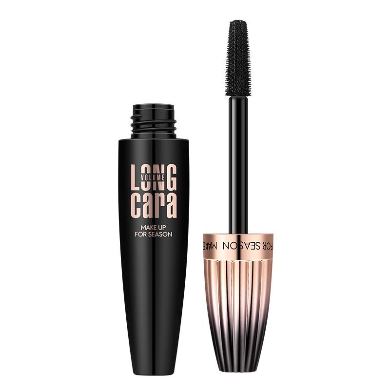 MACFEE 4D Waterproof Mascara with Large Brush for Long, Curled, and Smudge-Resistant Lashes