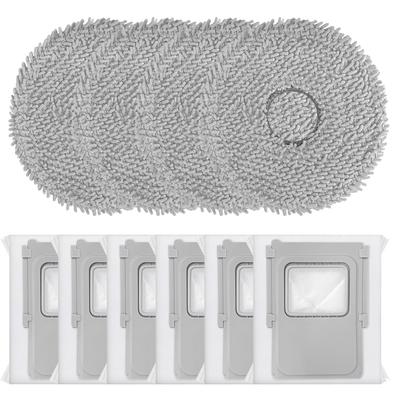 Für DJI ROMO S, ROMO A und ROMO P Saugroboter Zubehör-Set Enthält 4 Wischmopps und 6 Staubbeutel.
