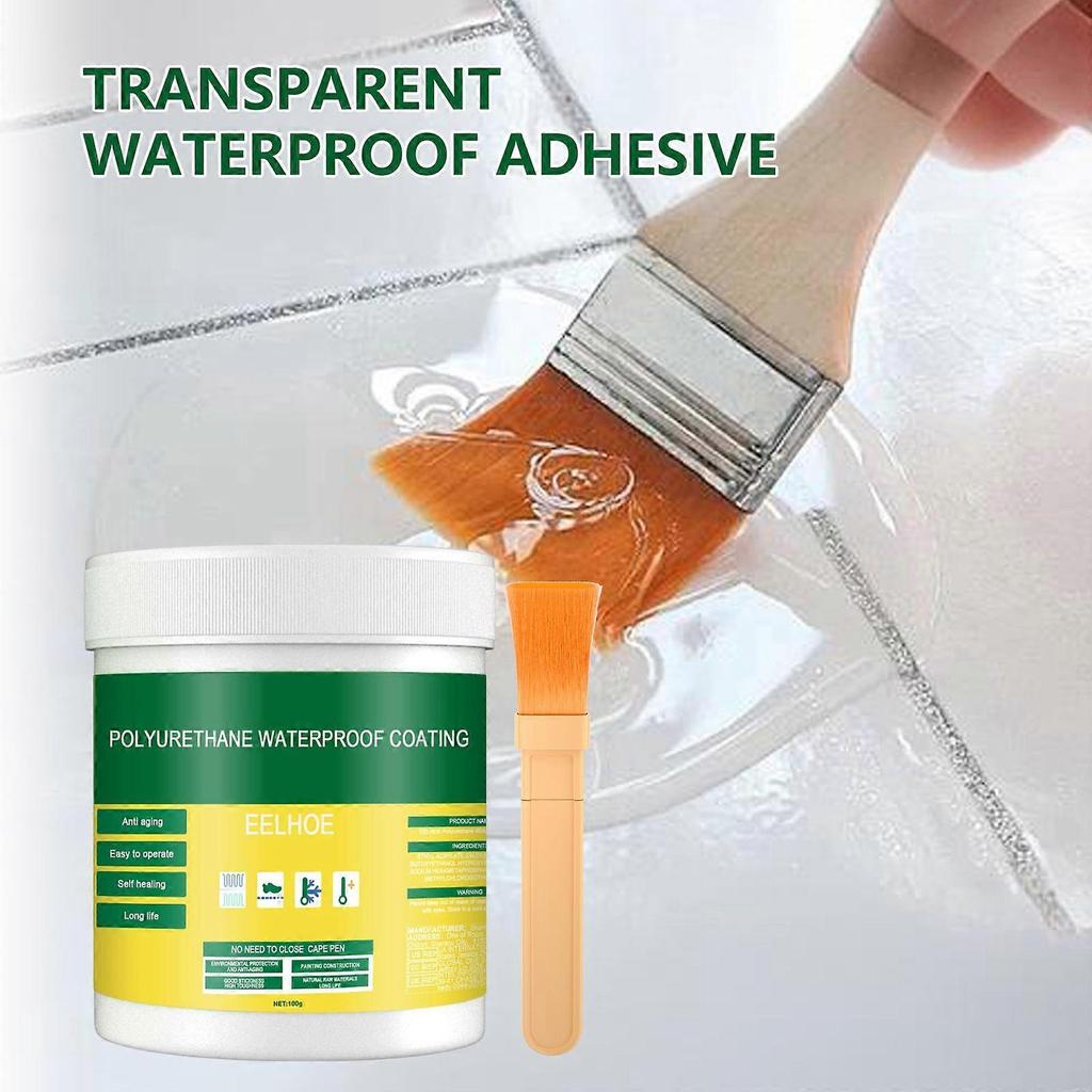 Limited time!!Eelhoe Floor Leak-Proof And Waterproof Adhesive (100G) Exterior Wall, Bathroom And Toilet Waterproofing Agent, Brick Wall Penetrating Co