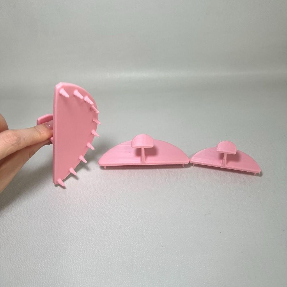 3Pcs Plastic Cake Curve Tools Easy-Grip Handle Birthday Cake Decor Supplies Baking Accessories