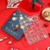 2025 Advent Jewelry Gift Box: Countdown Calendar with Earrings, Necklace, and Bracelet for Women
