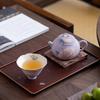 Hand-Painted Peony Ceramic Tea Set: Birthday & Mid-Autumn Gift
