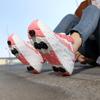 Kid's Four-wheel Sports Shoes Detachable Flat Shoes Children's Skating Roller Skates Shoes for Kids Girl Skate Shoes