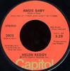7inch Record HELEN REDDY  Angie Baby 3972 Capitol Records 1974 US Rock Used