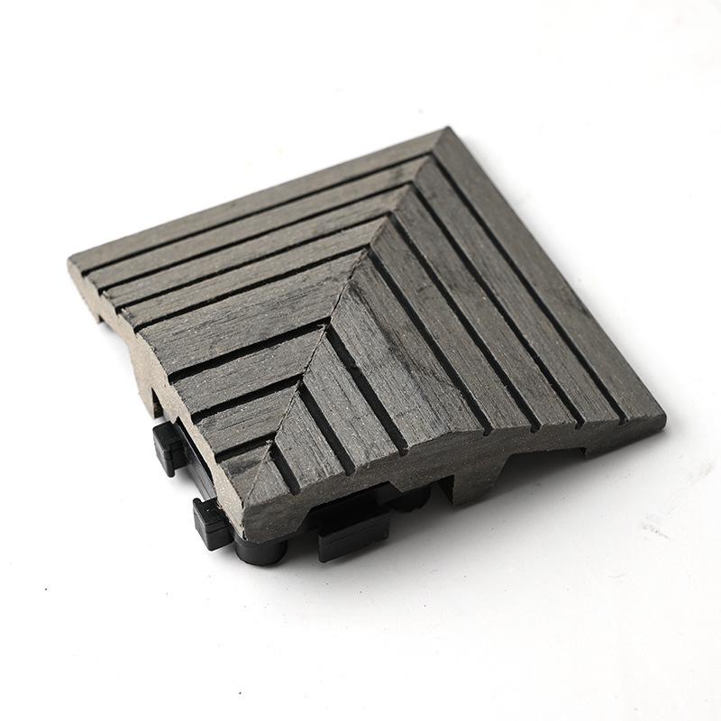Wasserdichte, wartungsfreie WPC-Terrassendielen für Terrassen, Gärten und Balkone - Selbstverlegend und korrosionsbeständig