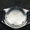 USED VINTAGE SEIKO 5 AUTOMATIC 6319A JAPAN MENS D/D BLACK WATCH 608k-a317318-9 SKU608k-a317318