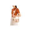 Bally Three-In-One Ginger Pattern Stitching Striped Leather Underarm Crossbody Shoulder Bag Women bags Beige 6236882