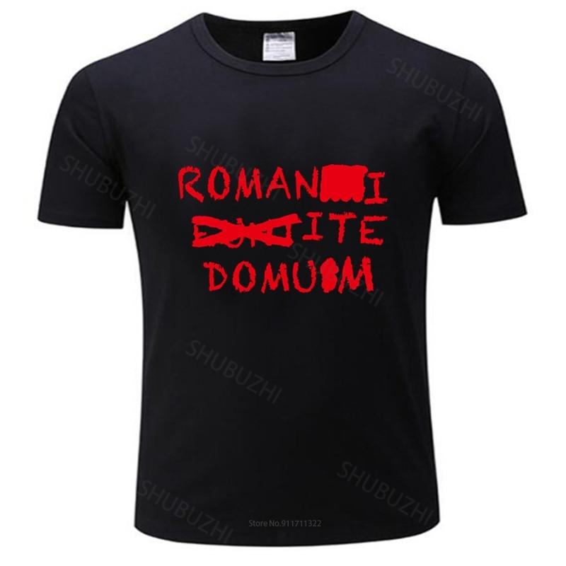 Cotton Tshirt for Boys Brand T Shirt Mens Loose Romans Go Home Romani Ite Domum T-Shirt Romanes Eunt Domus Brian