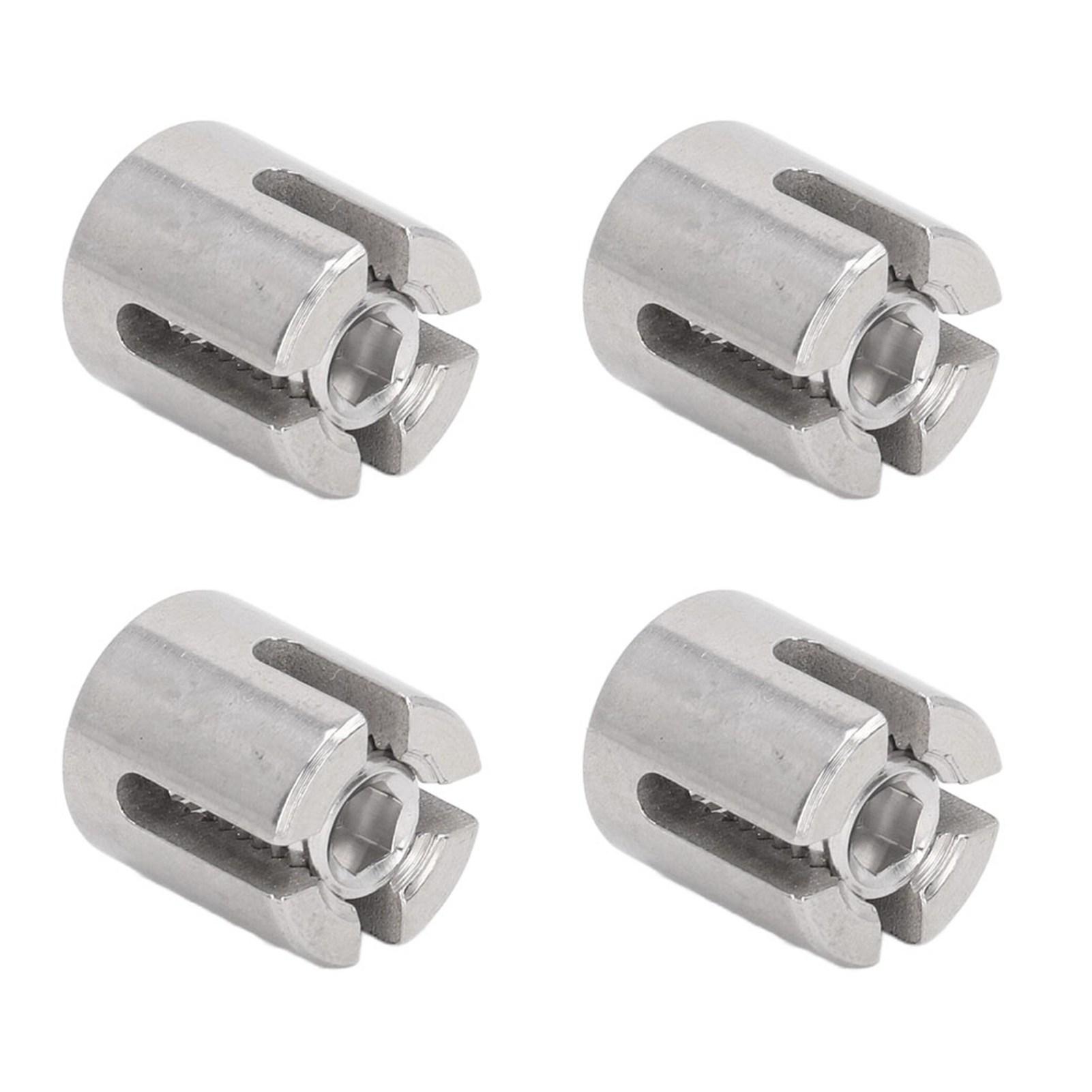 

10 шт. Перекрестный зажим для троса M10 резьба нержавеющая сталь 316 перекрестный зажим для кабельного ограждения для 3 мм и ниже