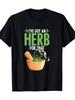Men'S & Women'S 100% 220gsm Heavyweight Herbalist Graphic T-Shirt | Retro Herb-T