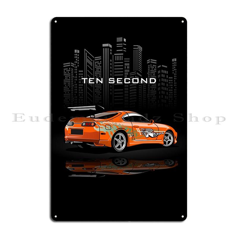 Fast And Furious Metallschild Kino Wohnzimmer Anpassen Garage Malerei Blechschild Poster