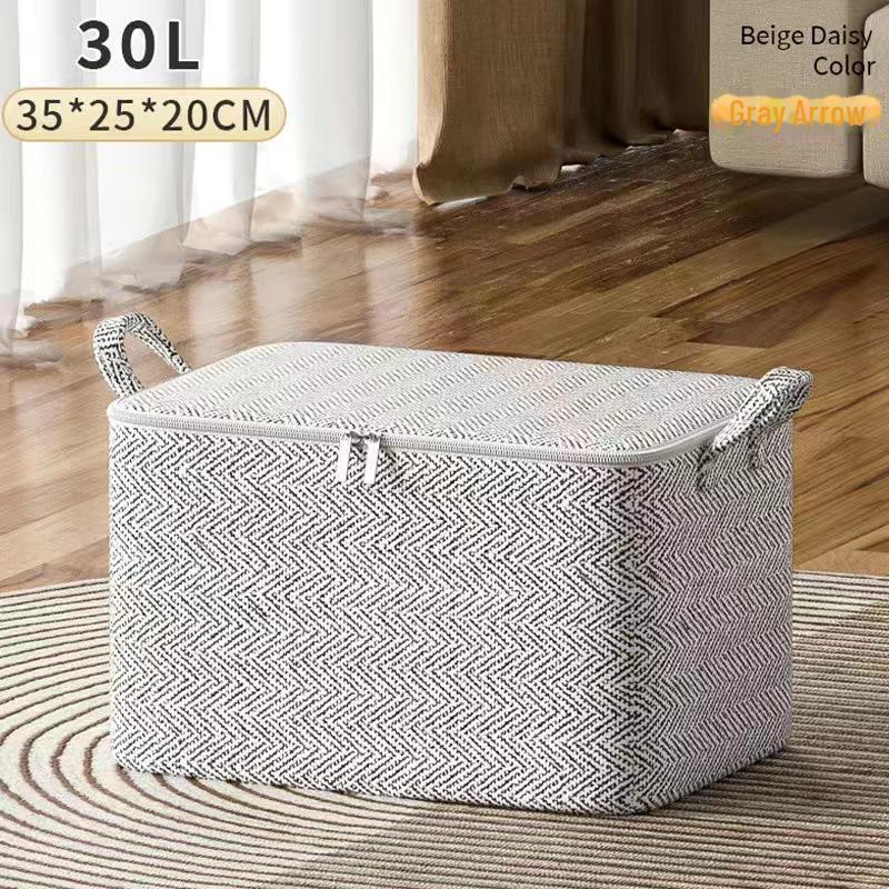 

Большая вместительная сумка для хранения одежды и постельных принадлежностей Gray Arrow