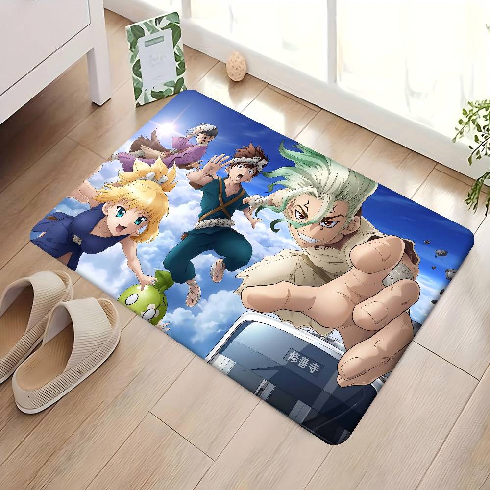 D-Dr. Stone Door Mat Nordic Style Bedroom Living Room Doormat Home Balcony Anti-Slip Alfombra