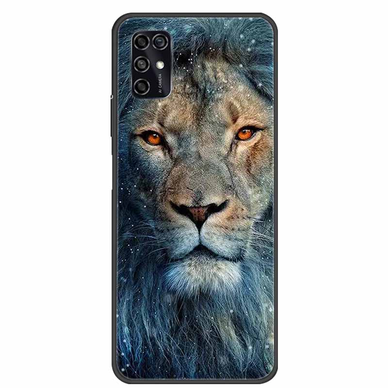 For ZTE Blade V2020 Smart Case Black Bumper Silicon TPU Soft Phone Cover Case For ZTE Blade V20 Smart 8010 Funda Cartoon Coque