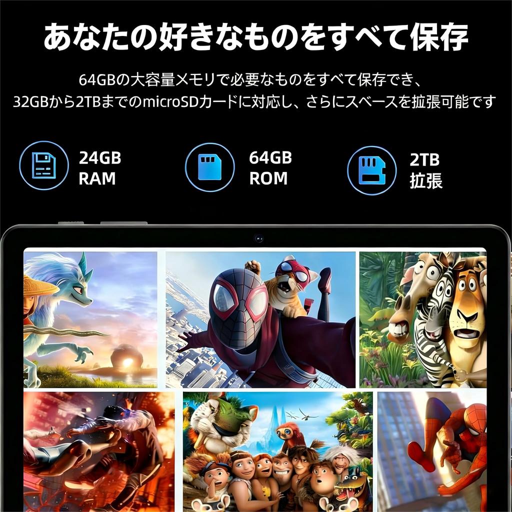 COLORROOM A30L1 Android 16 Large Screen New for TF Widevine L1 IPS 6000mAh 18W PD Wireless Instruction Manual Protective Case Included Tablet, 2025