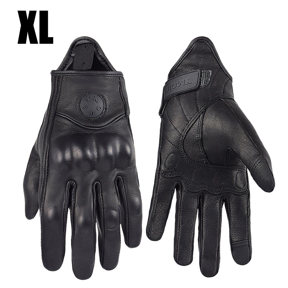 Prodyšné motocyklové rukavice z kozí kůže pro venkovní cyklistiku Motokrosová sportovní ochrana Závodní rukavice s dotykovou obrazovkou