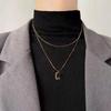 Long necklace new high-end niche jewelry decorative sweater chain autumn and winter clothes accessories