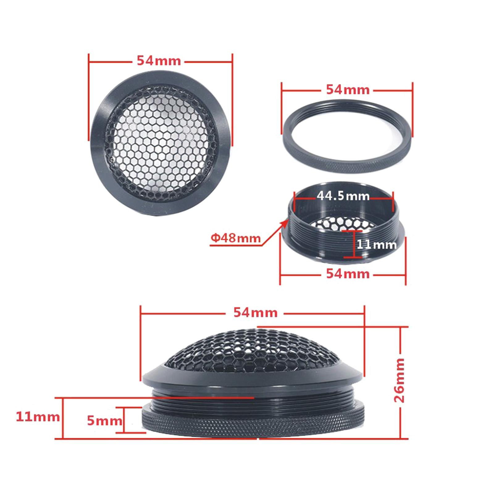 

Car r Grill Cover Guard Protector Metal Sette Decorative Circles для качественной звукоизоляции автомобильных звуков A