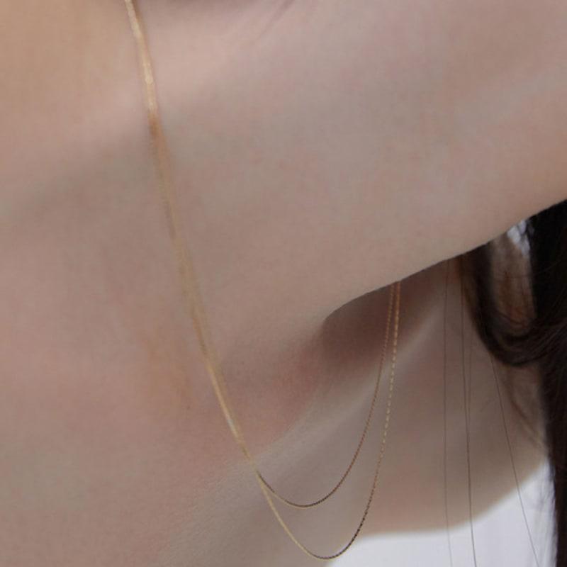 byweekend Glow necklace_gold