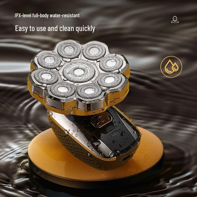 Rechargeable Hair Clipper with Magnetic Blade, Self-Help Balder, Washable Design