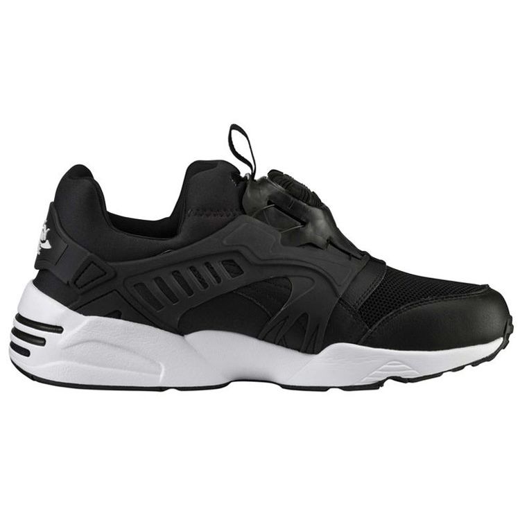 Puma Disc Blaze Fabric Comfortable Versatile Shock Absorbing Durable Low Top Lifestyle Casual Shoes Unisex Casual Shoes Black 365511-01