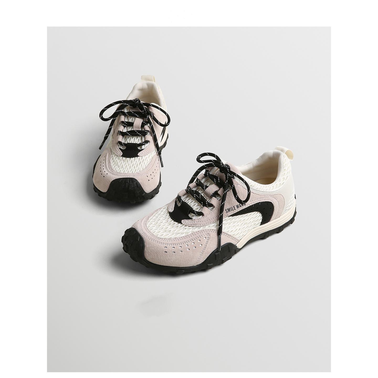 

Brand leather German training shoes women s 2025 new autumn models are very good-looking and not tired of soft-soled sports Forrest Gump shoes chil 35