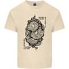 Nature Is Art Mushroom Fungi Mycology Mens Cotton T-Shirt Tee Top