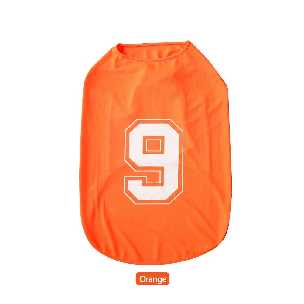 Spring Dog Clothes Breathable Basketball Digital Clothing Pet Quick-drying Large Dog Sweat Shirt Pet T-shirt Vest Outdoor