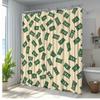 Stylish Dollar Bill Shower Curtain - Waterproof, Mildew-Resistant With Unique Money Design For A Fun And Quirky Bathroom Decor